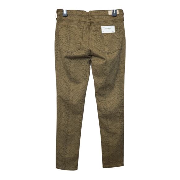 New AG Adriano Goldschmied Women's Brown The Prima Ankle Jeans Size 29 - Picture 2 of 6